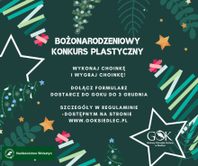 Konkurs plastyczny „Wykonaj choinkę i wygraj choinkę”