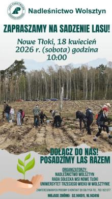 „Sadząc drzewa, sadzimy nadzieję - zaproszenie do wspólnego sadzenia lasu